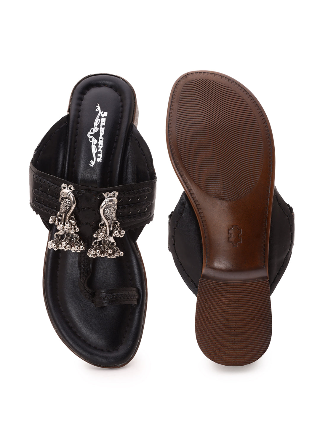 Mayoor - Black kolhapuri 5elements