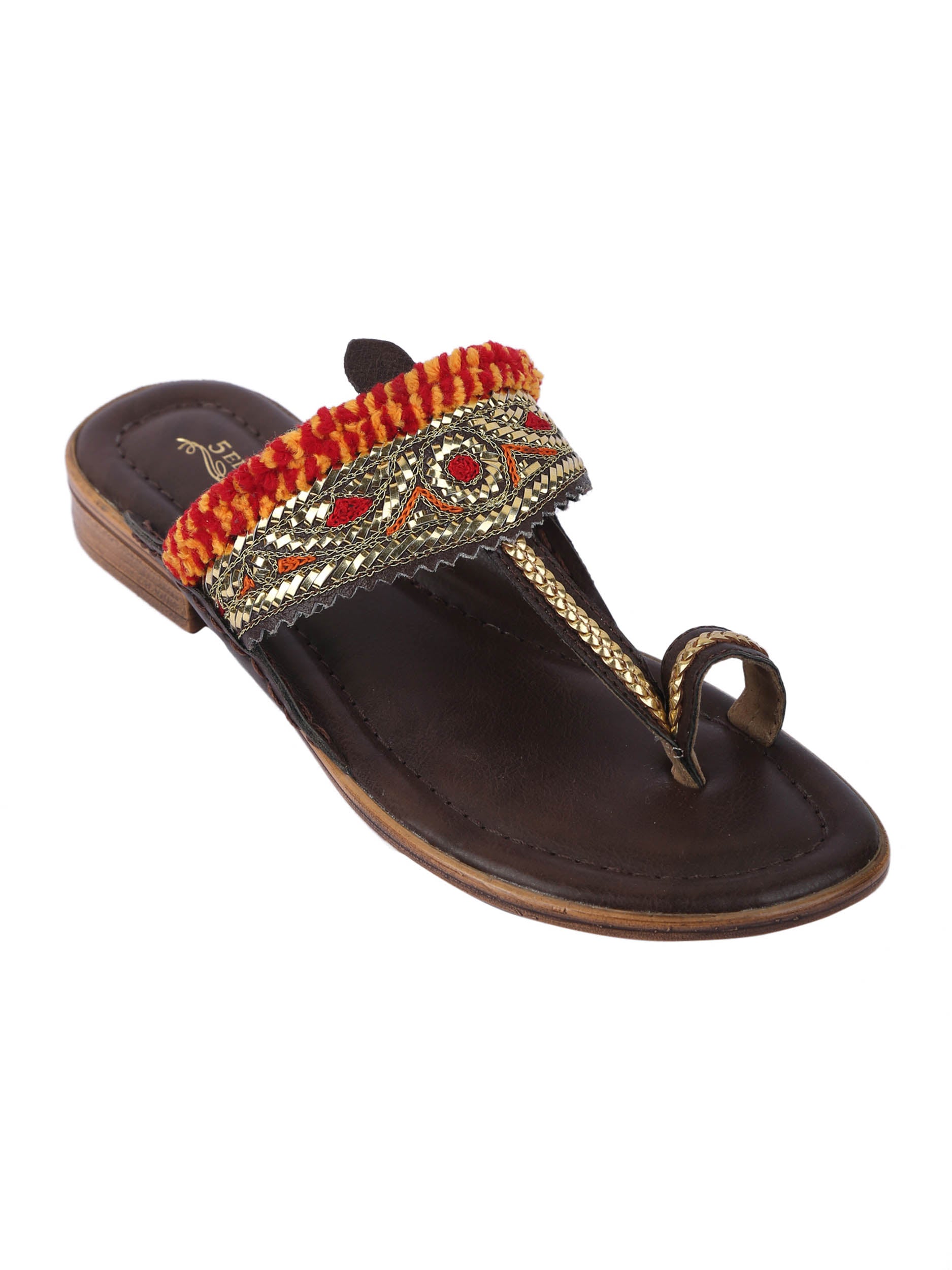 Traditional Red (Kolhapuri)