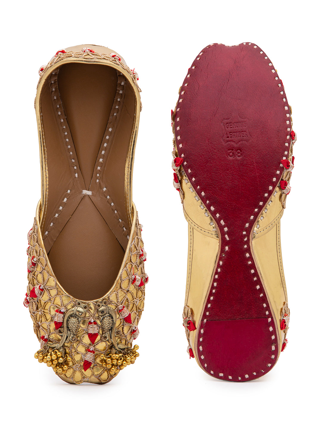 Peacock Love - Red (jutti) 5elements