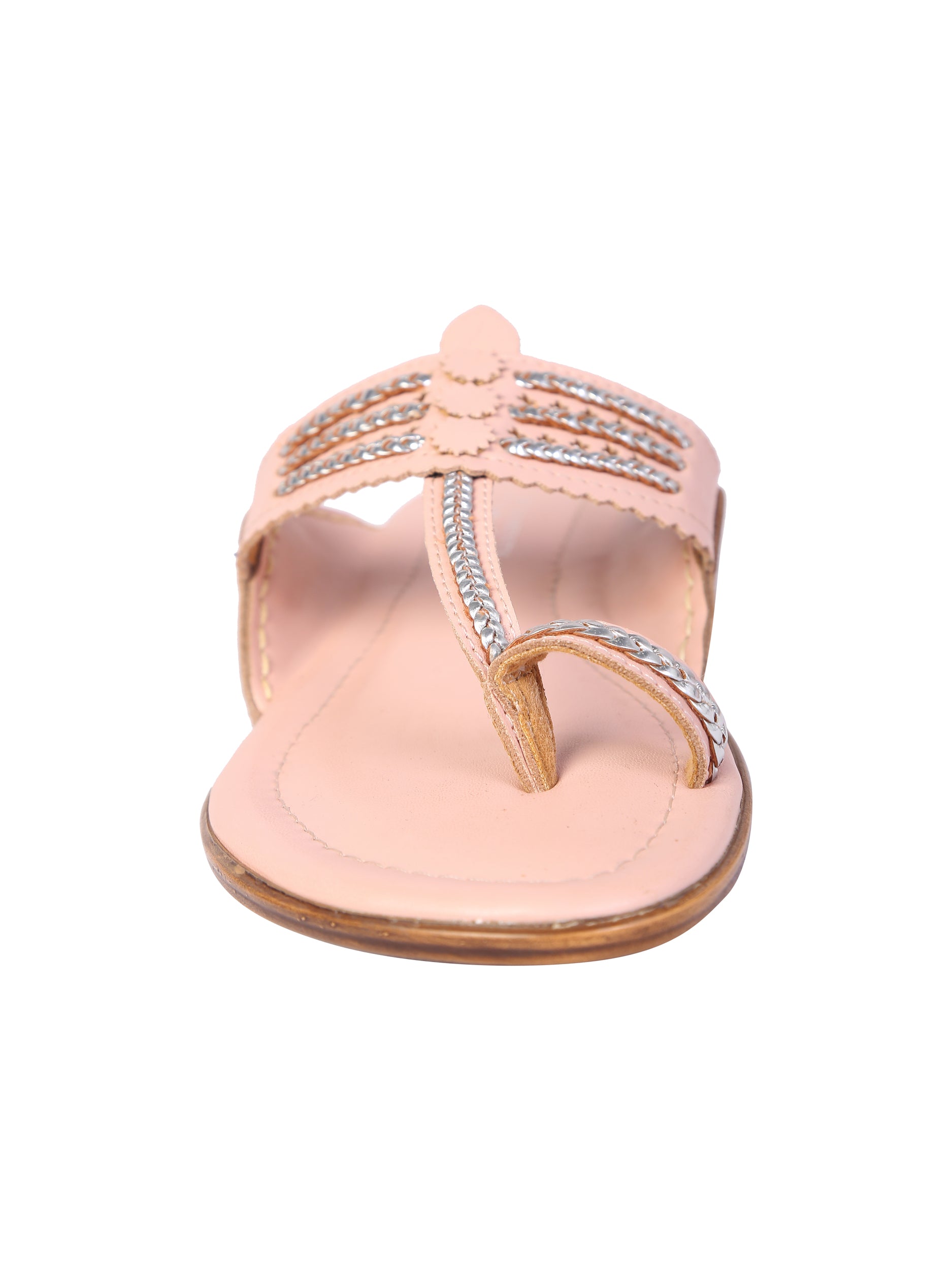 Classic Pink kolhapuri for women 5elements