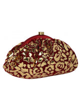 Lustrous - Red (potli clutches)