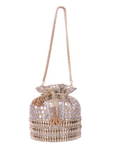 Beige Gota (potli bag) 5element