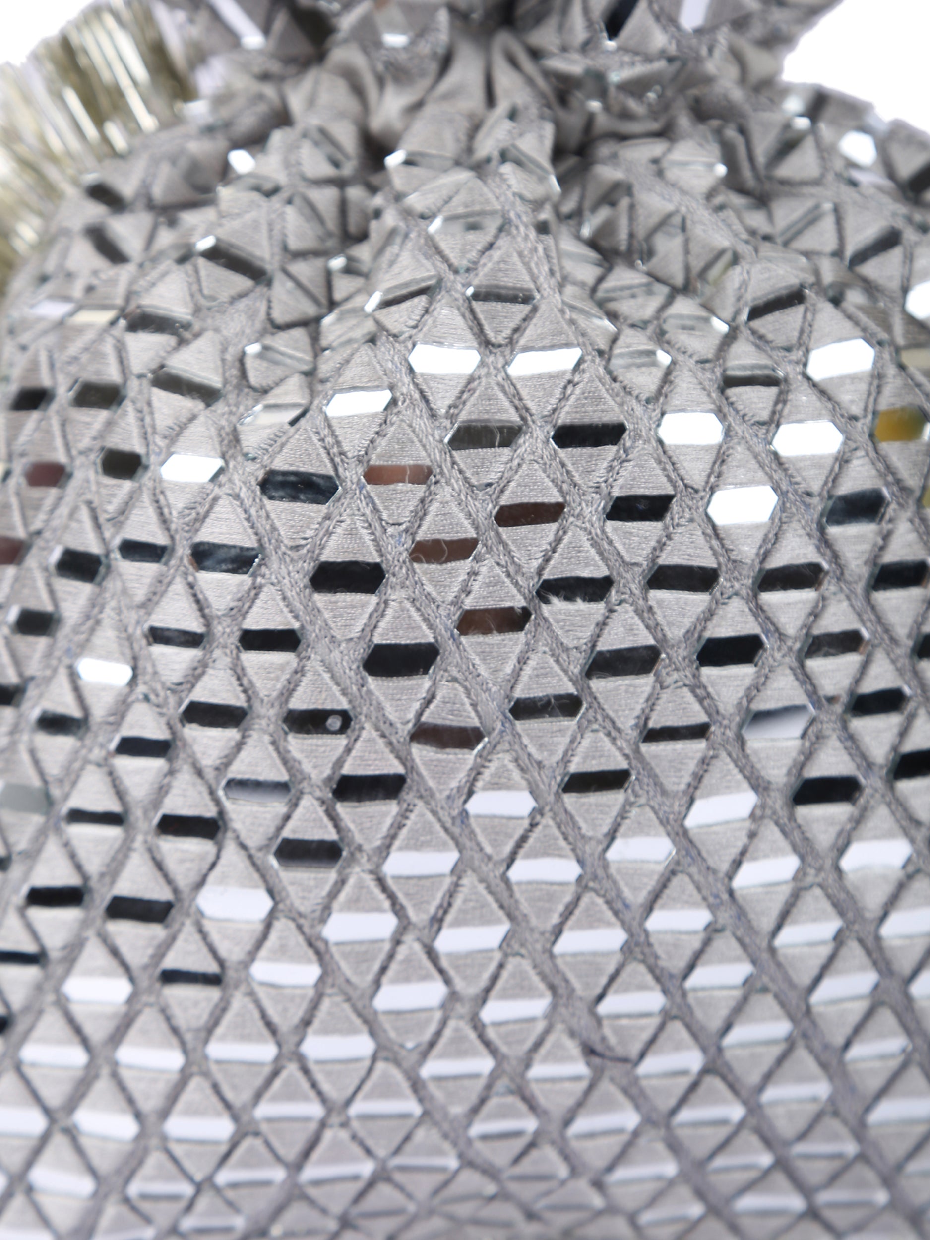 Glow Silver Potli (Bag)
