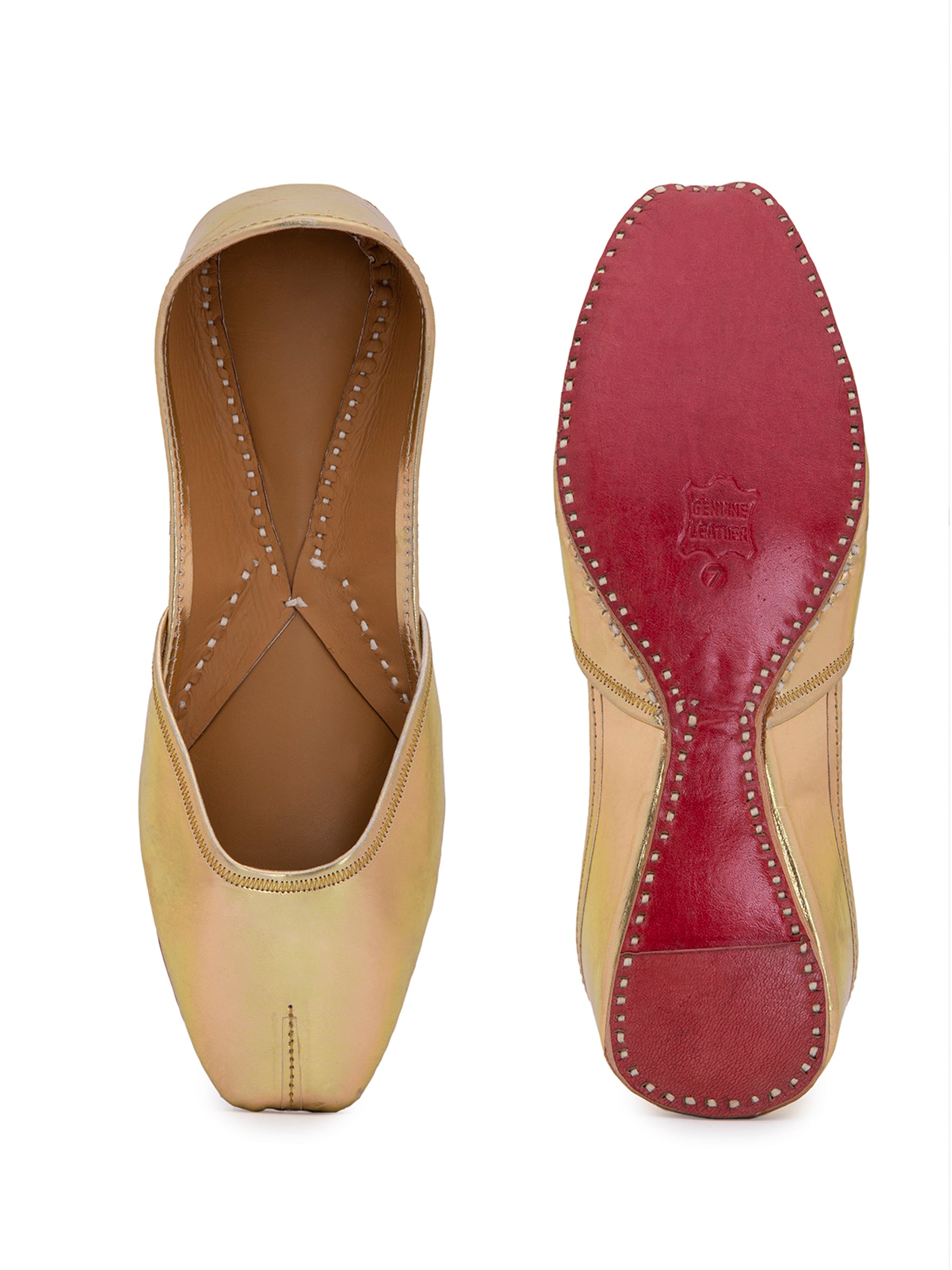 Metallic Gold (Jutti)