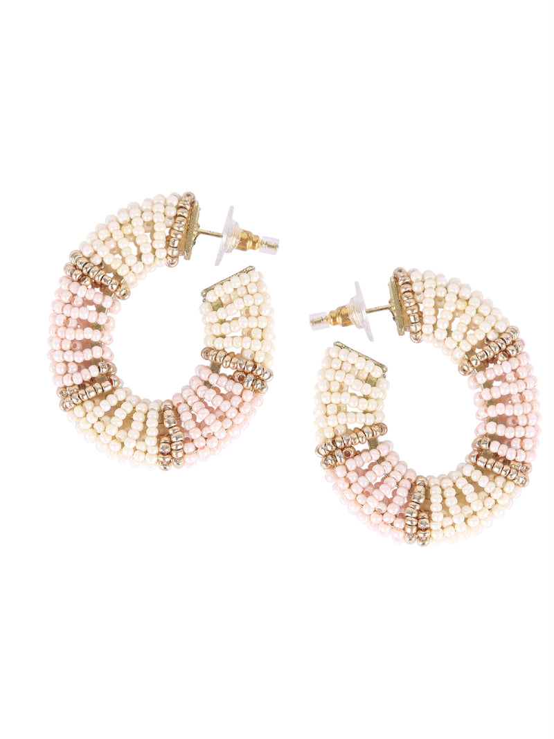 Oval Earrings - white - 5elements