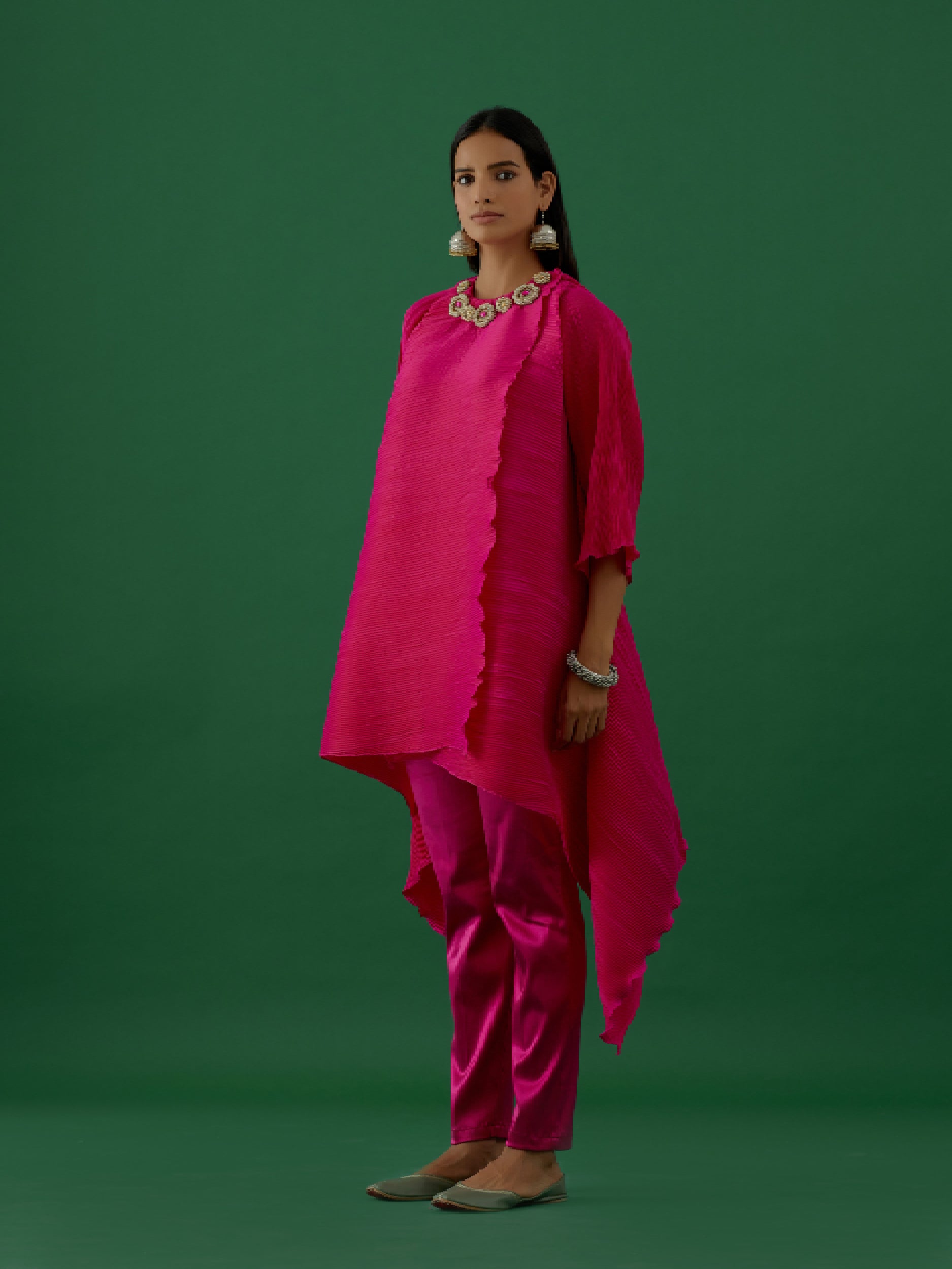 Saanvi - Fuchsia Top - 5elements