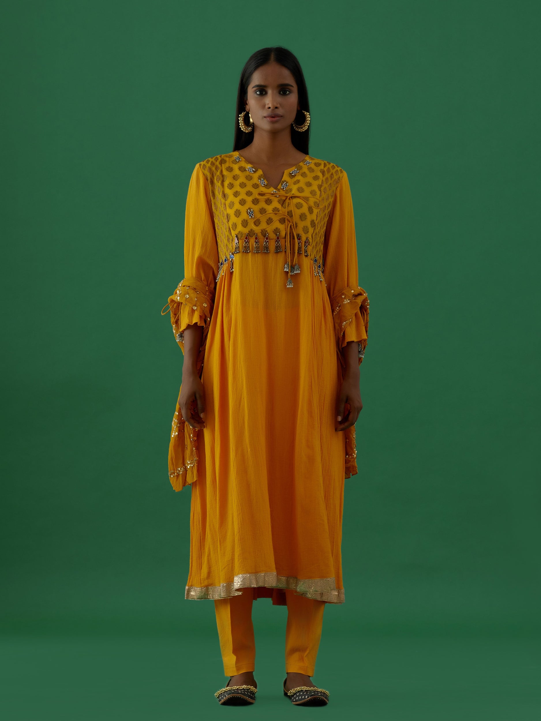 Sanam Yellow (Kurta Set)