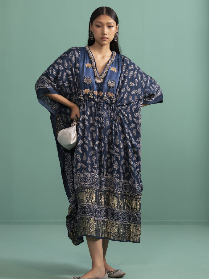 Tejaswani - Blue (kaftan) - 5elements