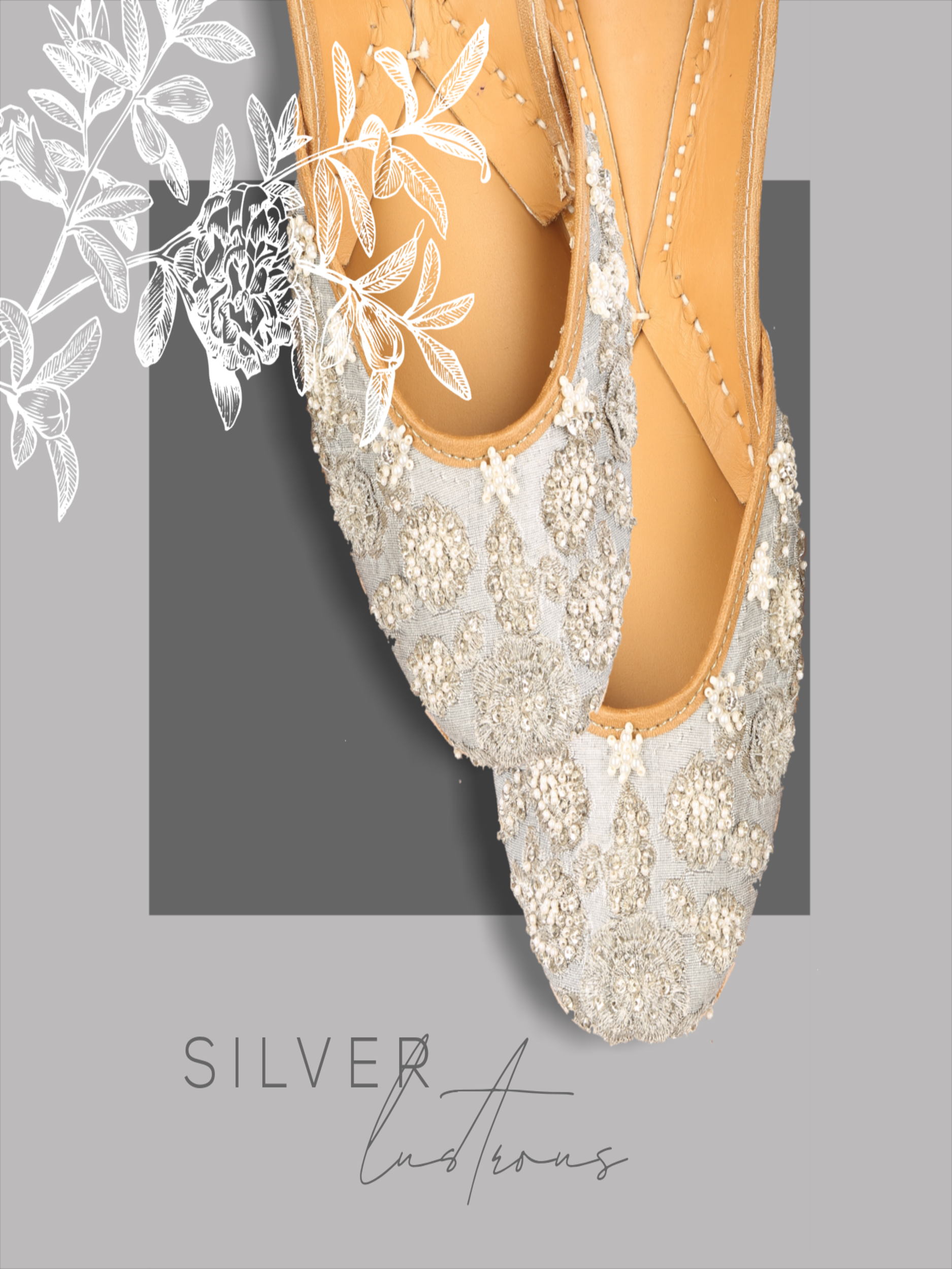 Silver Lustrous (jutti) 5elements