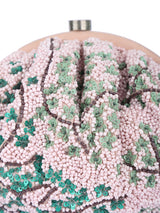 Pink Beaded Embroidered Potli Clutch (potli clutches)